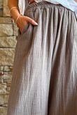 Santos Cushion Cotton Quirky Pant Earth 